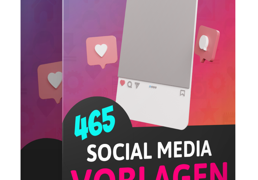 „Social Media MEGA Bundle“ - 465 fix und fertige Social Mediaposts für das Online Business